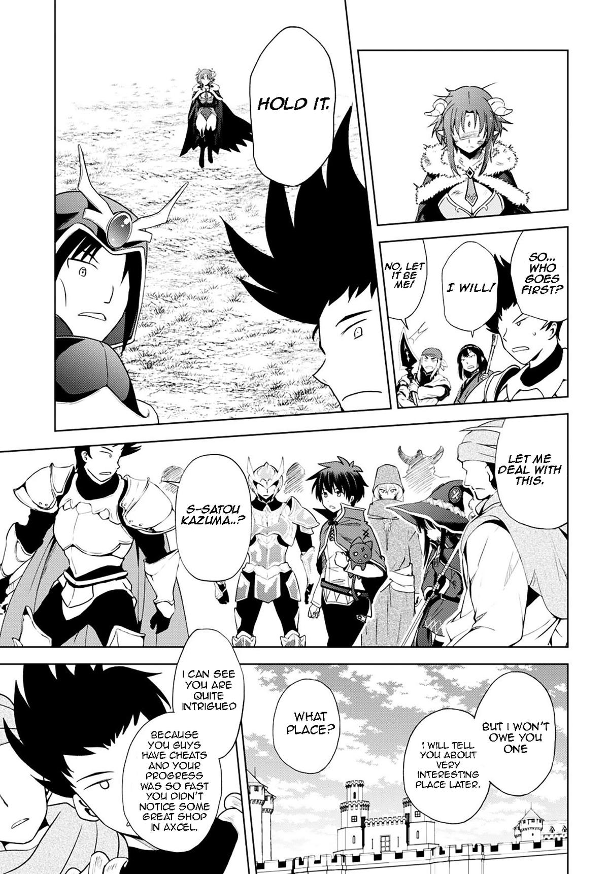 Kono Subarashii Sekai ni Shukufuku o! Chap 102 - Next Chap 103