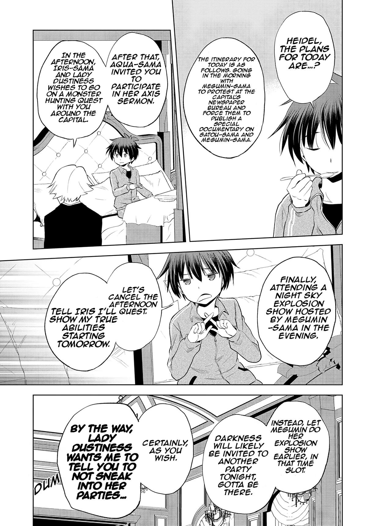 Kono Subarashii Sekai ni Shukufuku o! Chap 117 - Next Chap 118