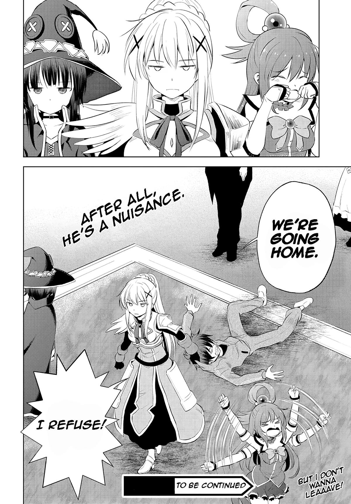 Kono Subarashii Sekai ni Shukufuku o! Chap 117 - Next Chap 118