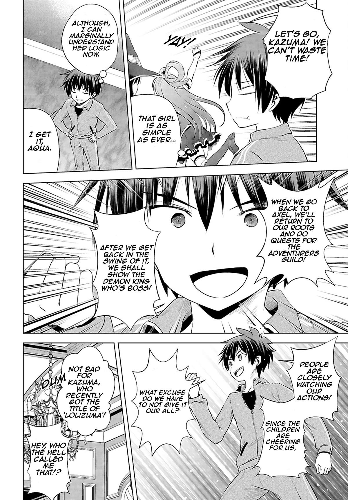 Kono Subarashii Sekai ni Shukufuku o! Chap 118 - Next Chap 119
