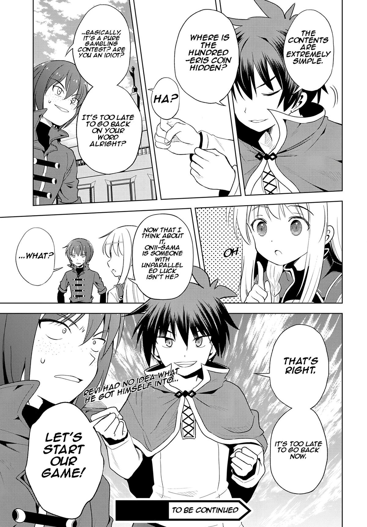 Kono Subarashii Sekai ni Shukufuku o! Chap 110 - Next Chap 111