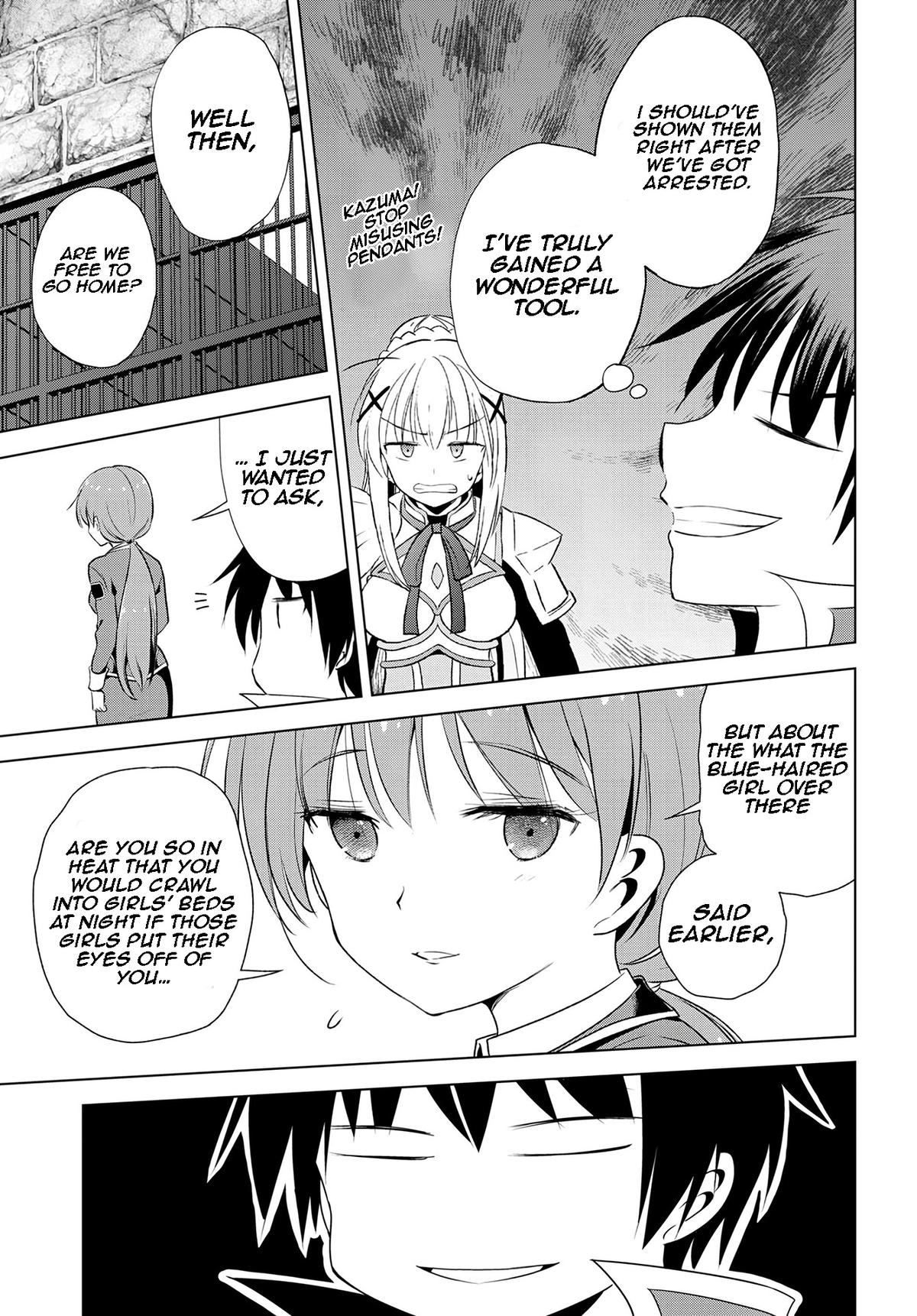 Kono Subarashii Sekai ni Shukufuku o! Chap 112 - Next Chap 113
