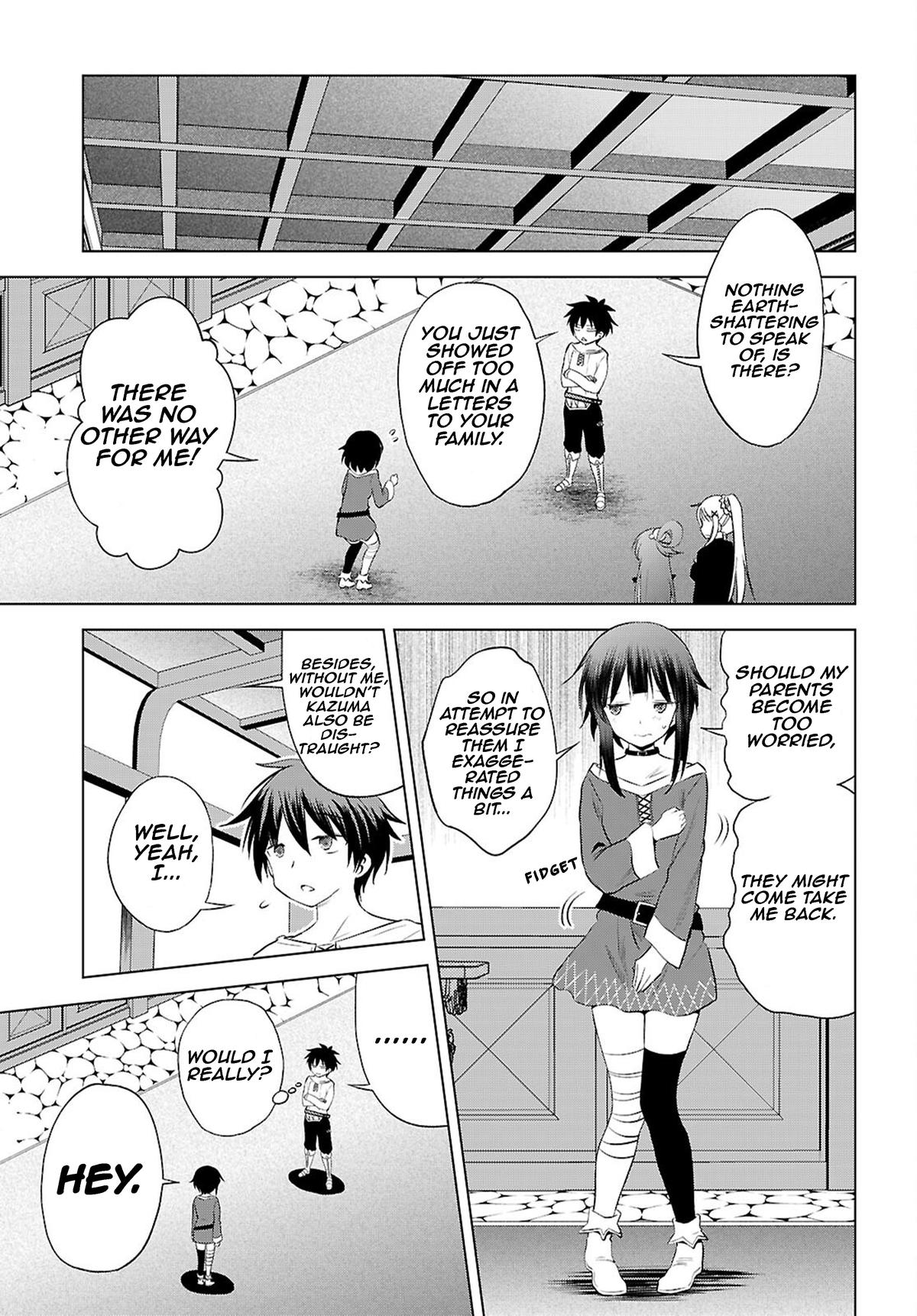 Kono Subarashii Sekai ni Shukufuku o! Chap 124 - Next Chap 125