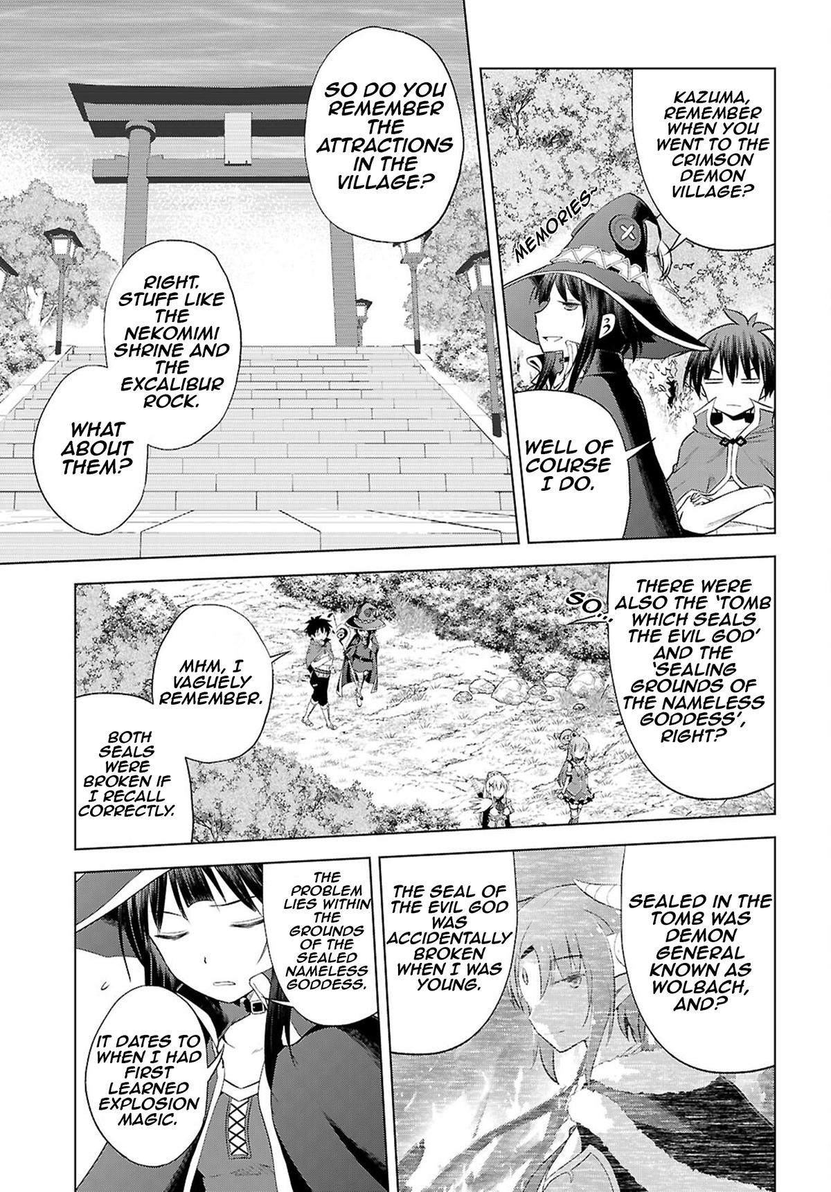 Kono Subarashii Sekai ni Shukufuku o! Chap 125 - Next Chap 126