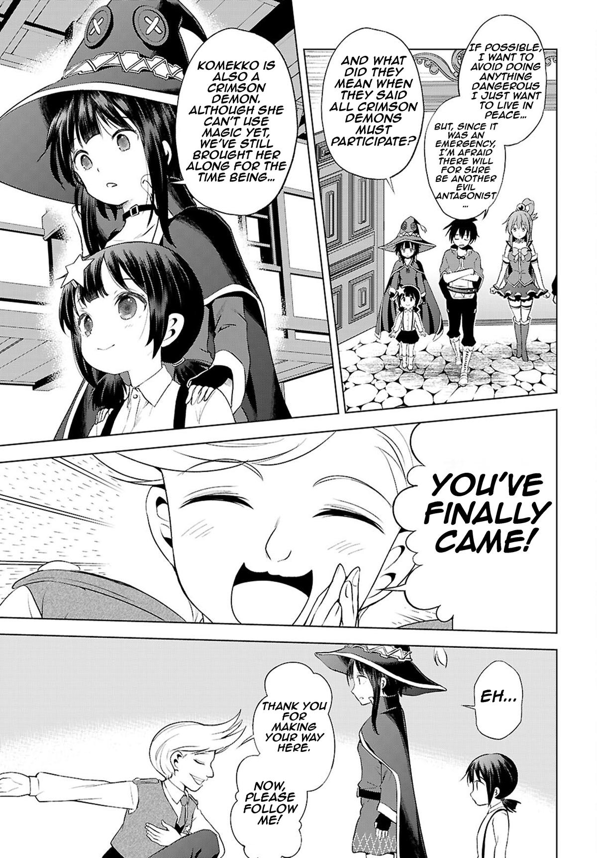 Kono Subarashii Sekai ni Shukufuku o! Chap 126 - Next Chap 127