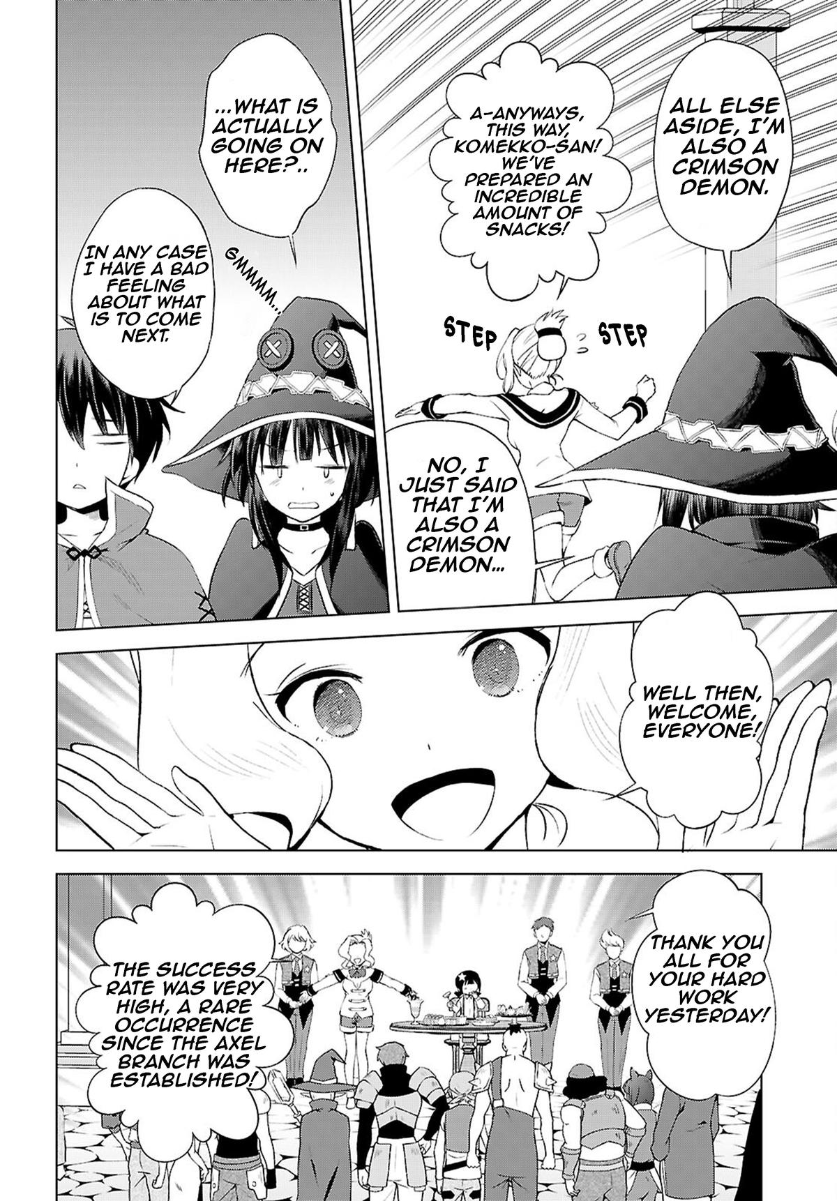 Kono Subarashii Sekai ni Shukufuku o! Chap 126 - Next Chap 127