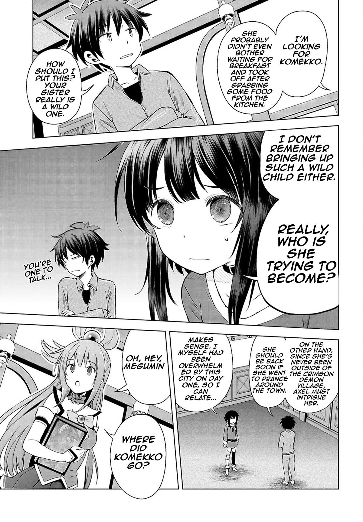 Kono Subarashii Sekai ni Shukufuku o! Chap 129 - Next Chap 130