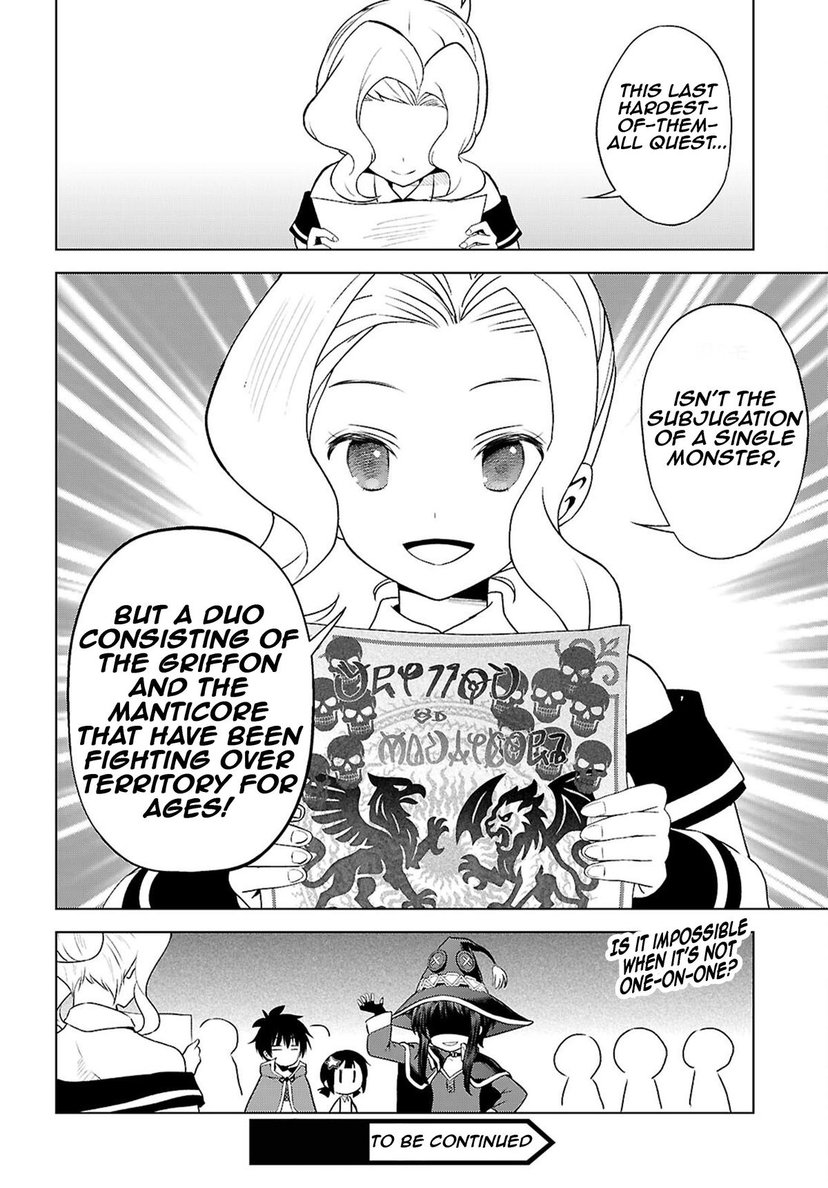 Kono Subarashii Sekai ni Shukufuku o! Chap 129 - Next Chap 130