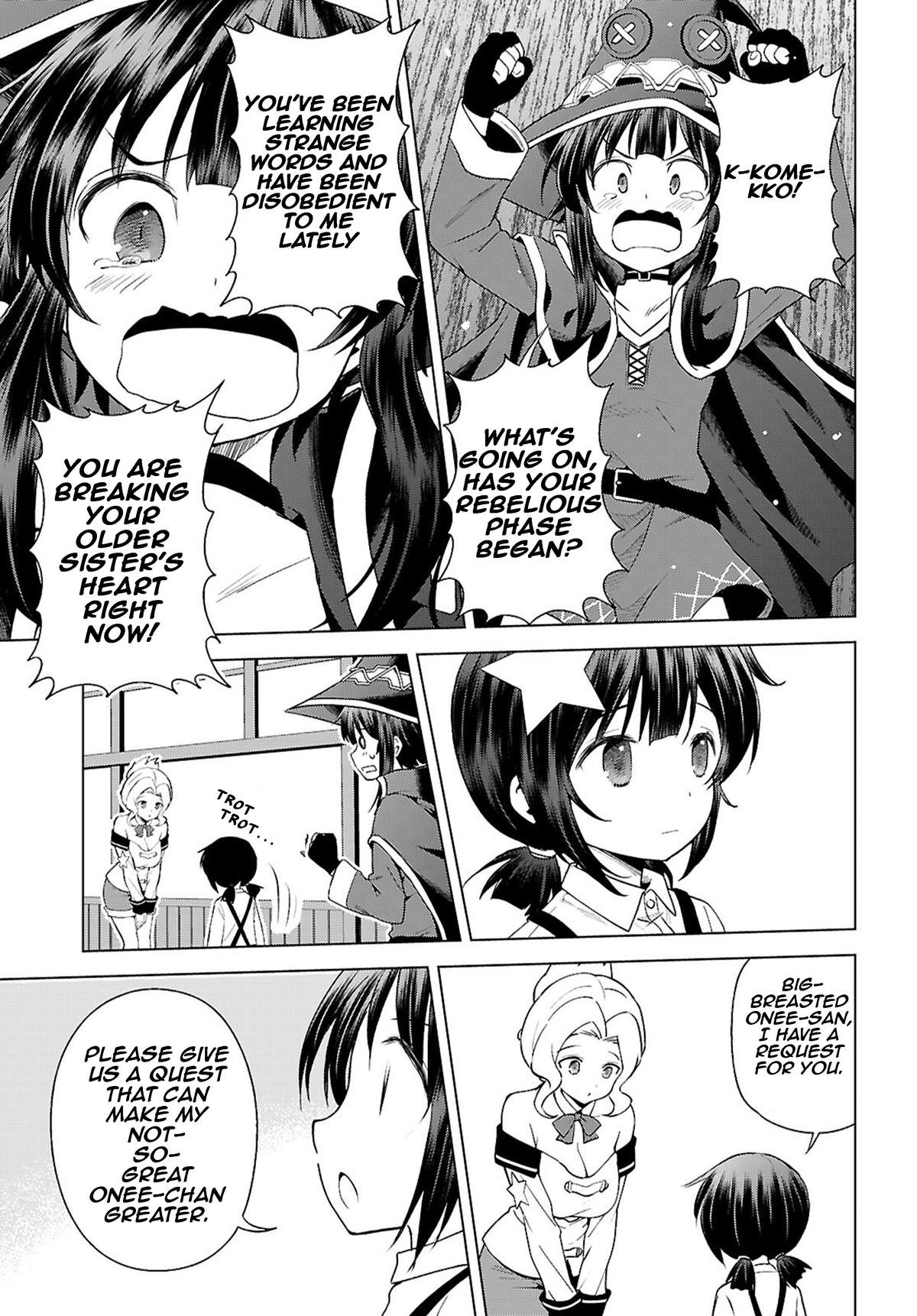 Kono Subarashii Sekai ni Shukufuku o! Chap 129 - Next Chap 130