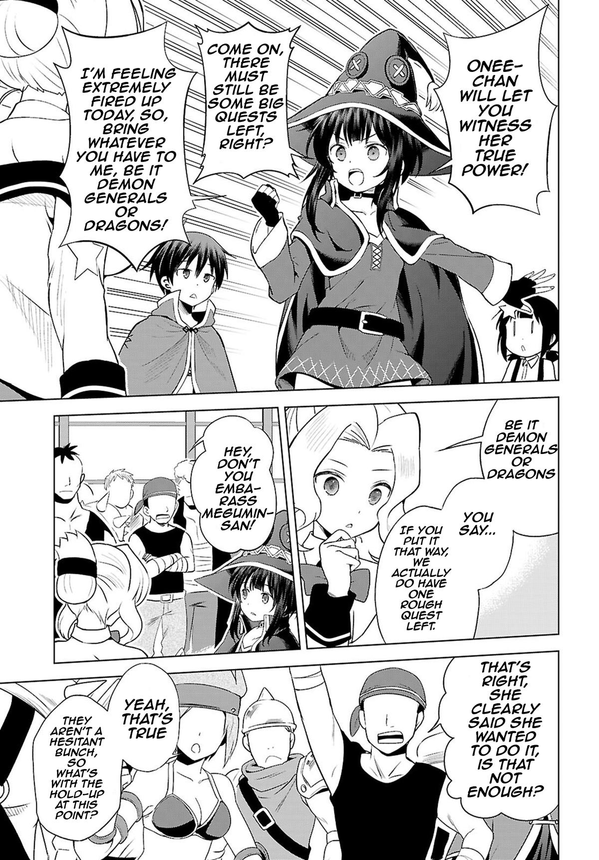 Kono Subarashii Sekai ni Shukufuku o! Chap 129 - Next Chap 130