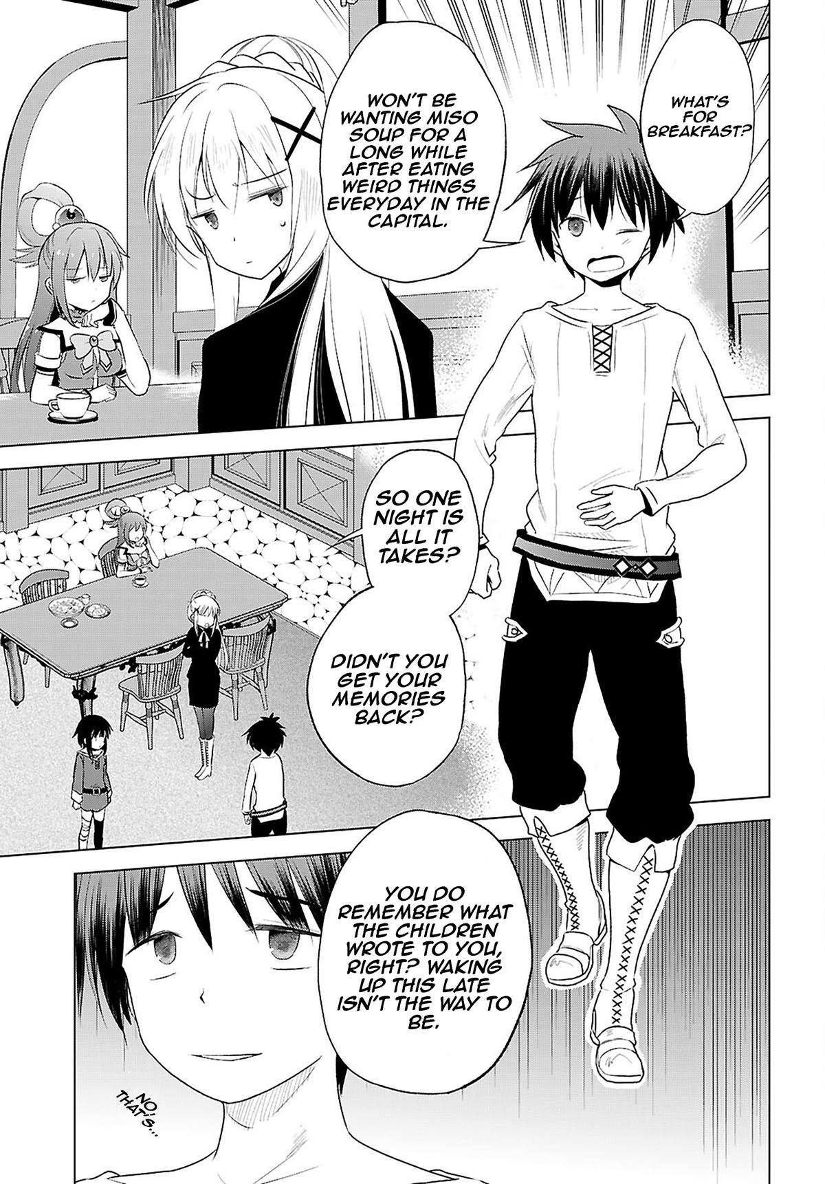 Kono Subarashii Sekai ni Shukufuku o! Chap 122 - Next Chap 123