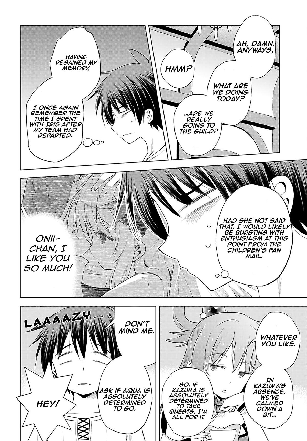 Kono Subarashii Sekai ni Shukufuku o! Chap 122 - Next Chap 123