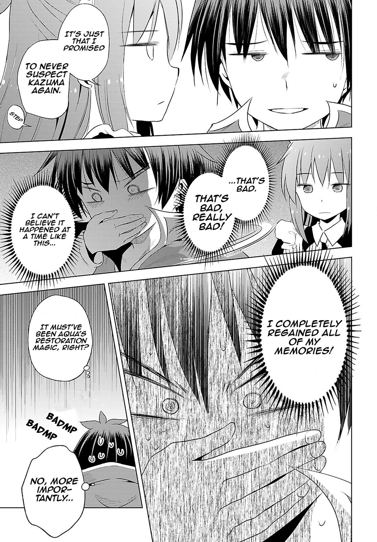 Kono Subarashii Sekai ni Shukufuku o! Chap 122 - Next Chap 123