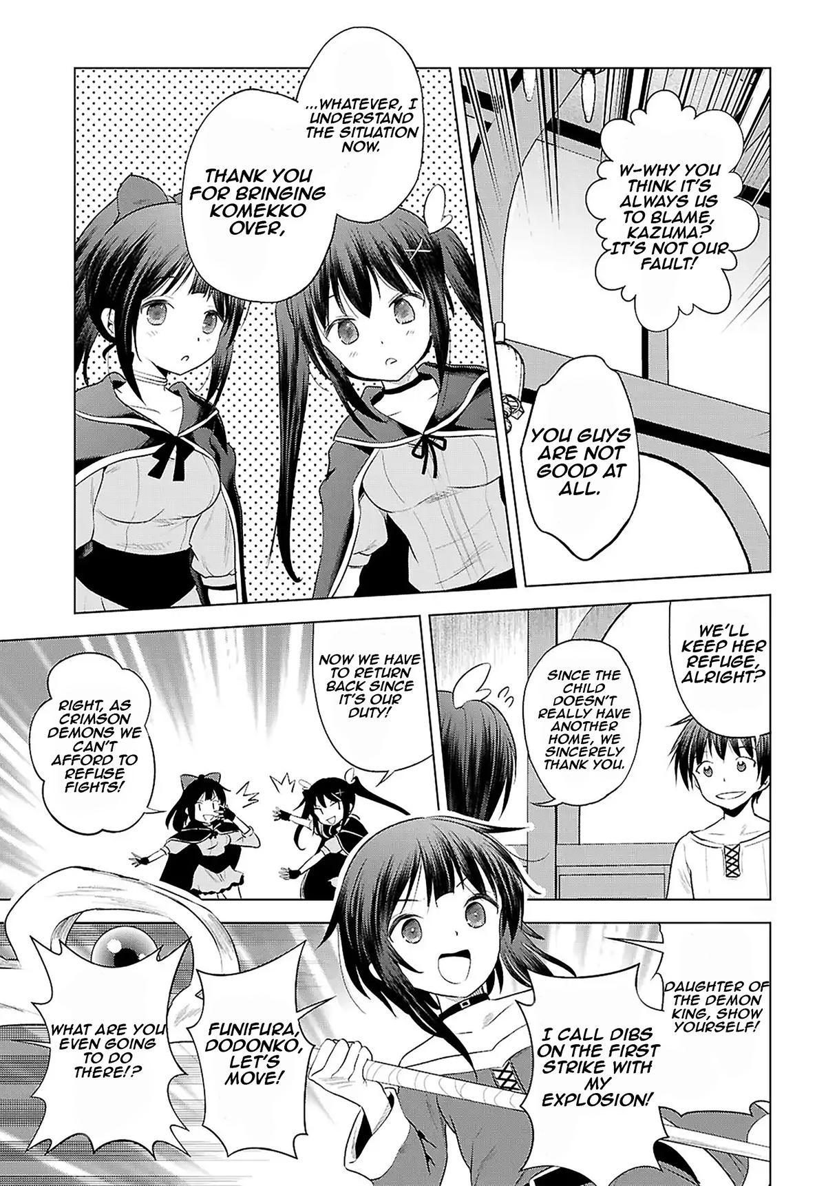Kono Subarashii Sekai ni Shukufuku o! Chap 123 - Next Chap 124