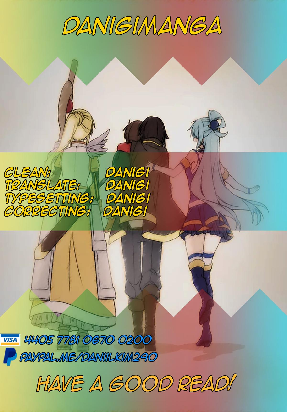 Kono Subarashii Sekai ni Shukufuku o! Chap 123 - Next Chap 124