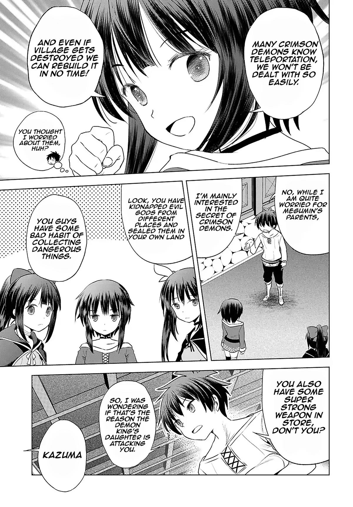 Kono Subarashii Sekai ni Shukufuku o! Chap 123 - Next Chap 124