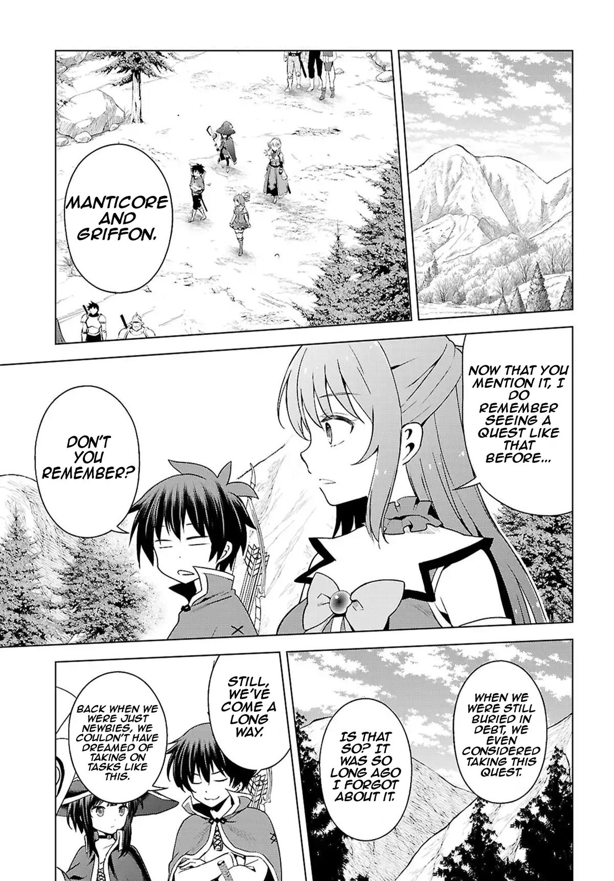 Kono Subarashii Sekai ni Shukufuku o! Chap 130 - Next Chap 131