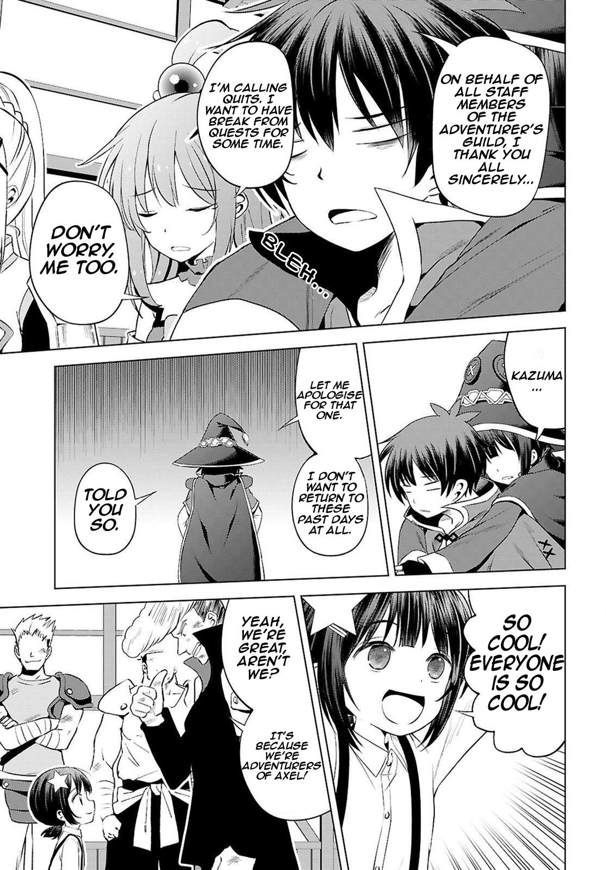 Kono Subarashii Sekai ni Shukufuku o! Chap 131 - Next Chap 132