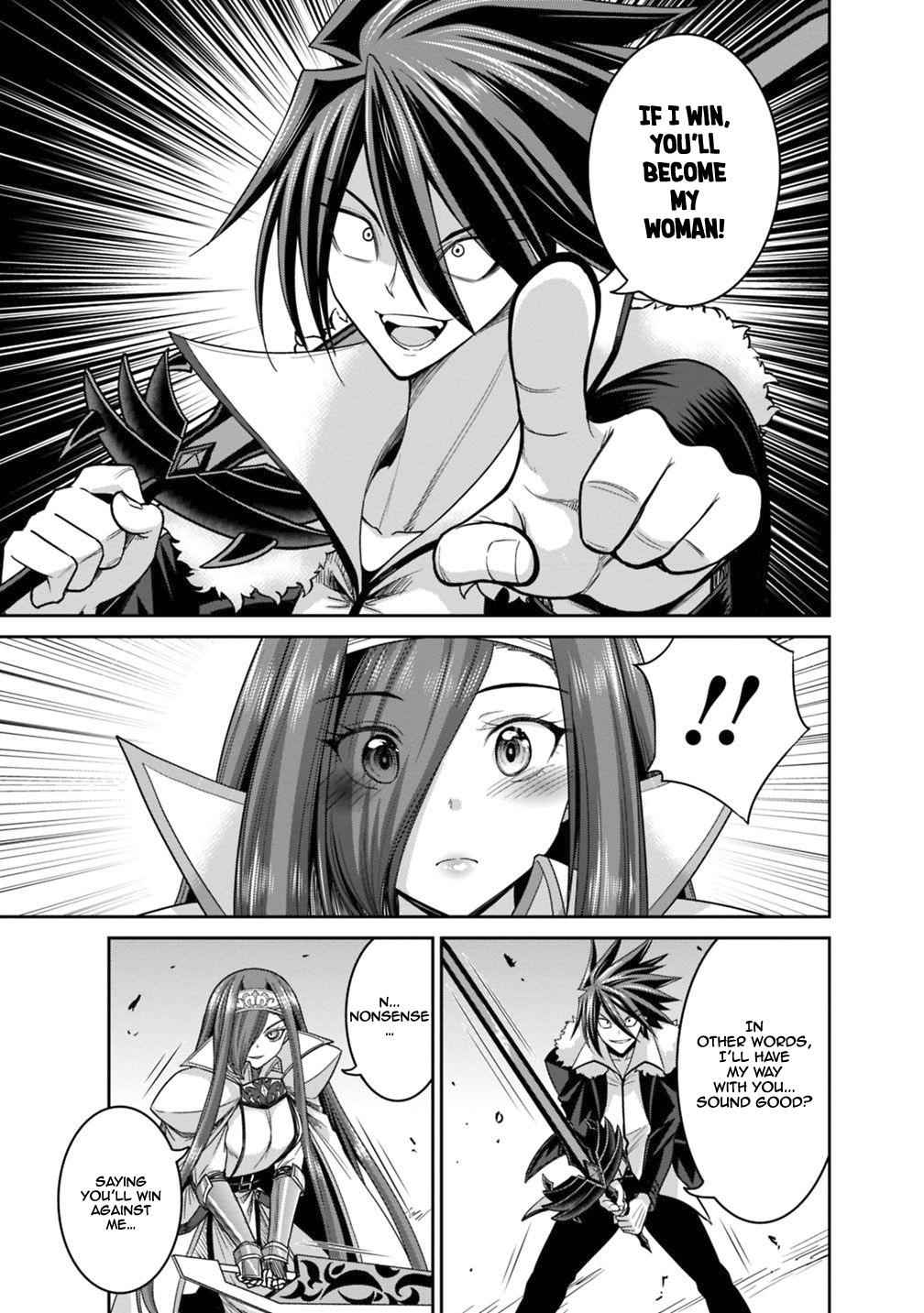 Kujibiki Tokushou Musou Harem-ken Chap 14.2 - Next Chap 15.2