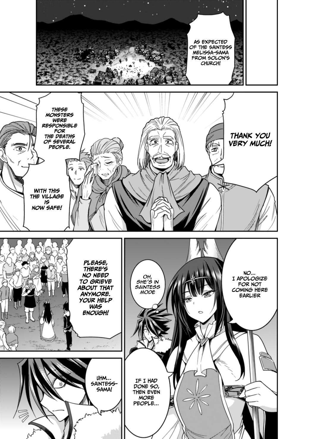 Kujibiki Tokushou Musou Harem-ken Chap 18.1 - Next Chap 19.1