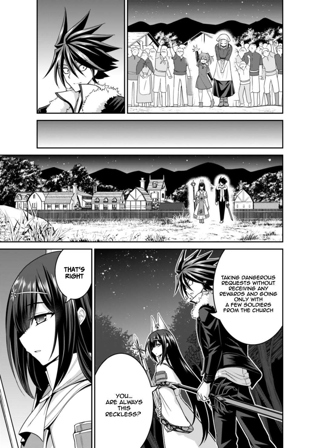 Kujibiki Tokushou Musou Harem-ken Chap 18.1 - Next Chap 19.1