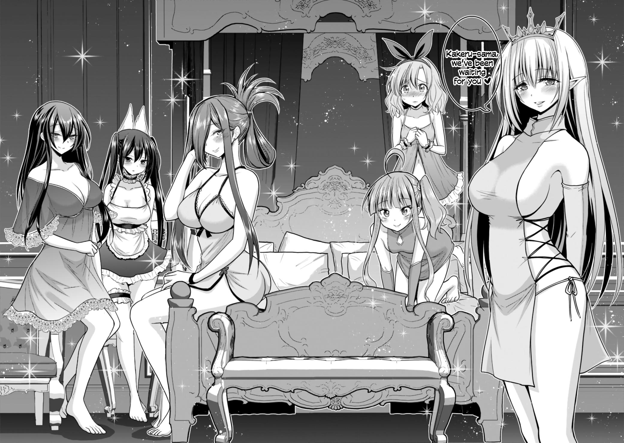 Kujibiki Tokushou Musou Harem-ken Chap 27.1 - Next Chap 28.1