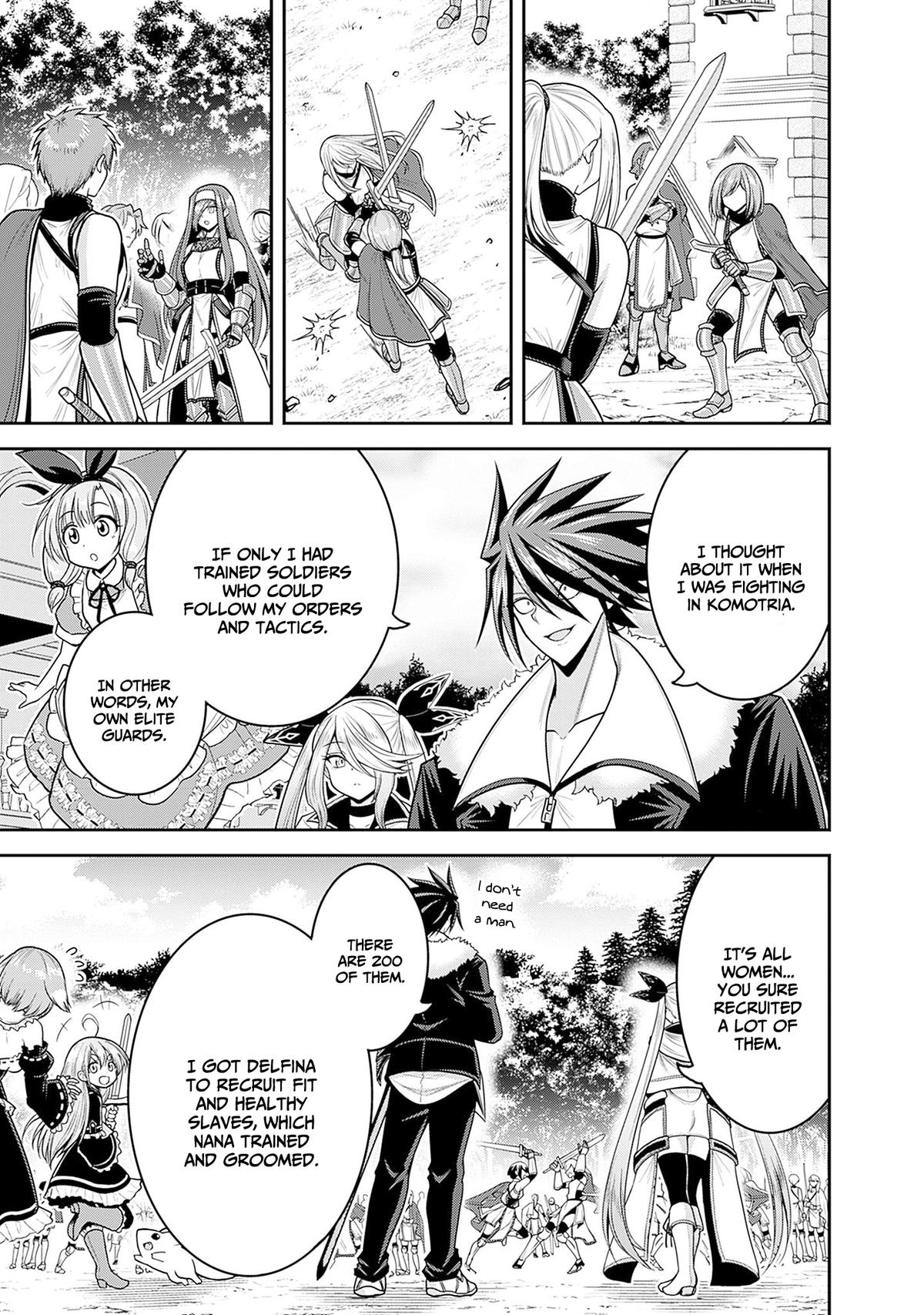 Kujibiki Tokushou Musou Harem-ken Chap 37 - Next Chap 38