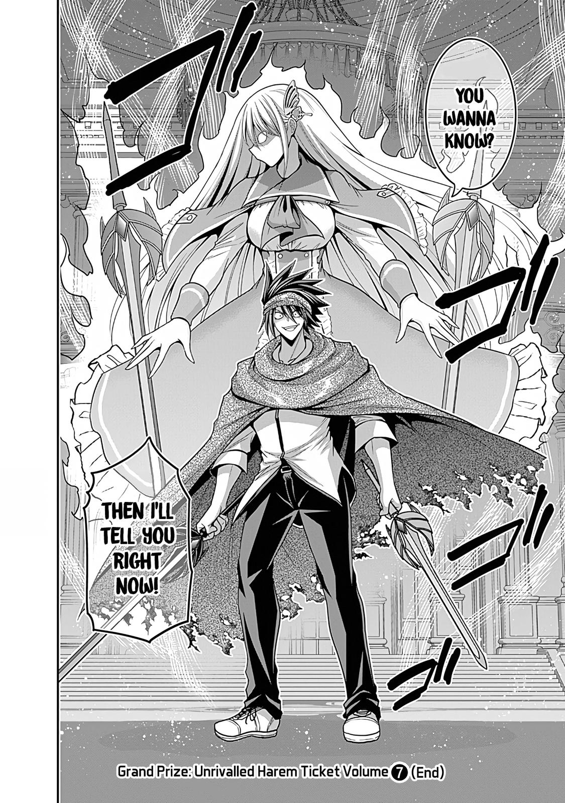 Kujibiki Tokushou Musou Harem-ken Chap 34 - Next Chap 35