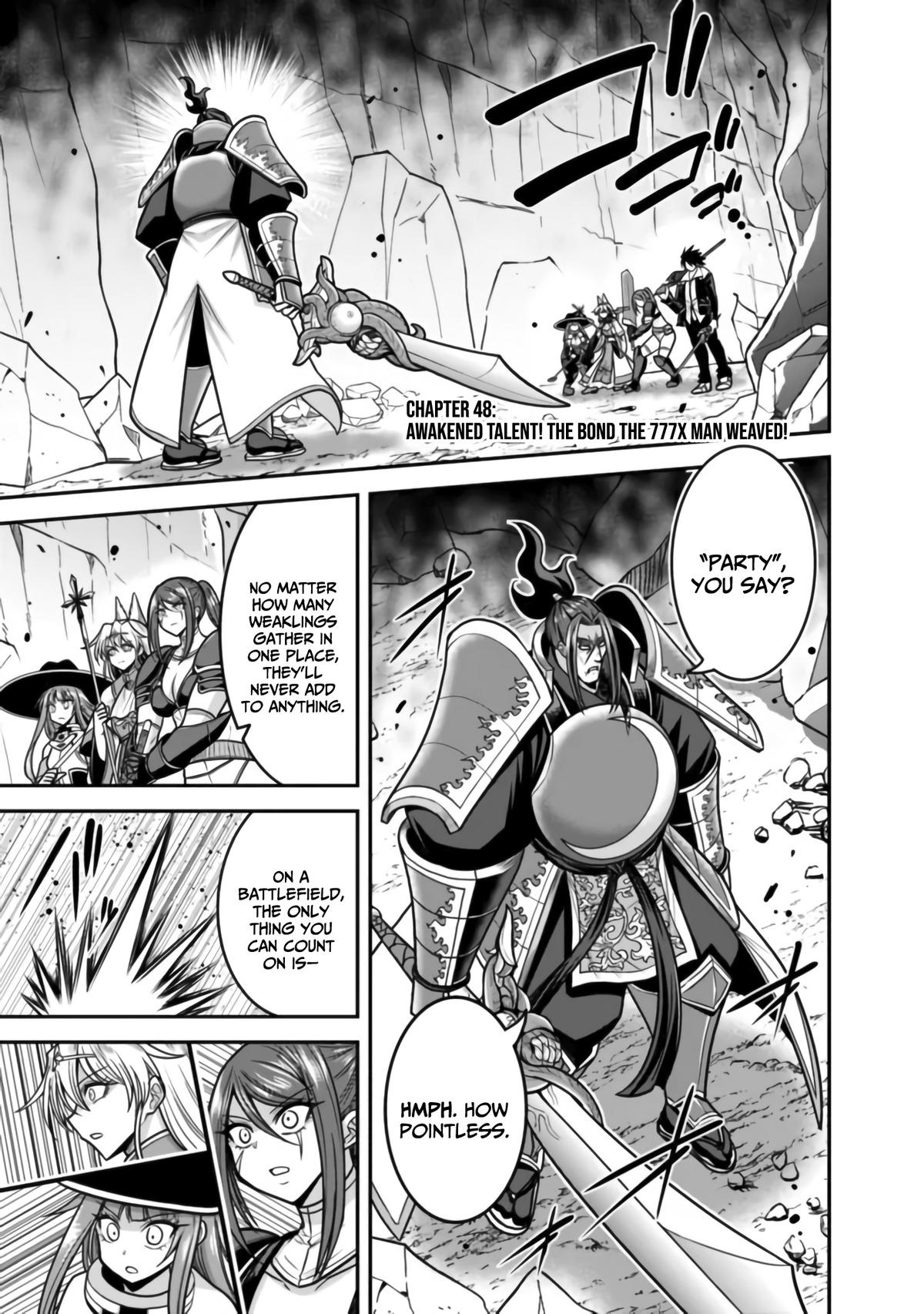 Kujibiki Tokushou Musou Harem-ken Chap 48 - Next Chap 49