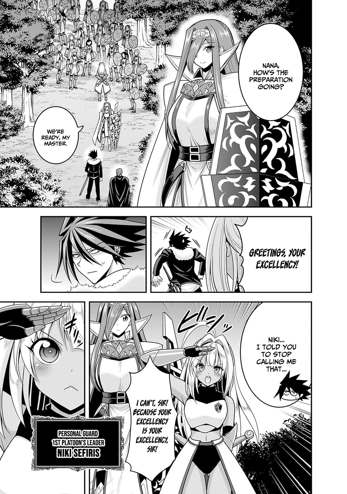Kujibiki Tokushou Musou Harem-ken Chap 41 - Next Chap 42