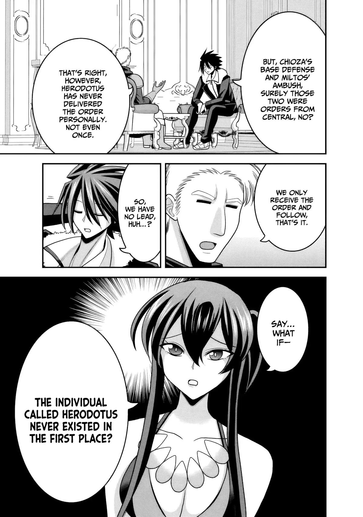 Kujibiki Tokushou Musou Harem-ken Chap 54 - Next Chap 55