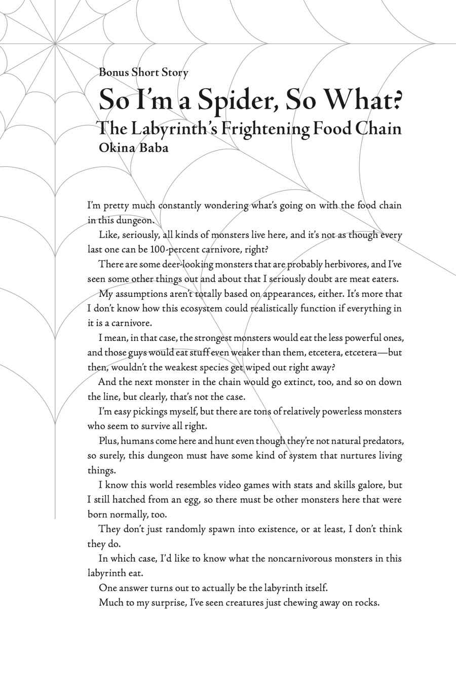 Kumo desu ga, Nani ka? Chap 7 - Next Chap 8