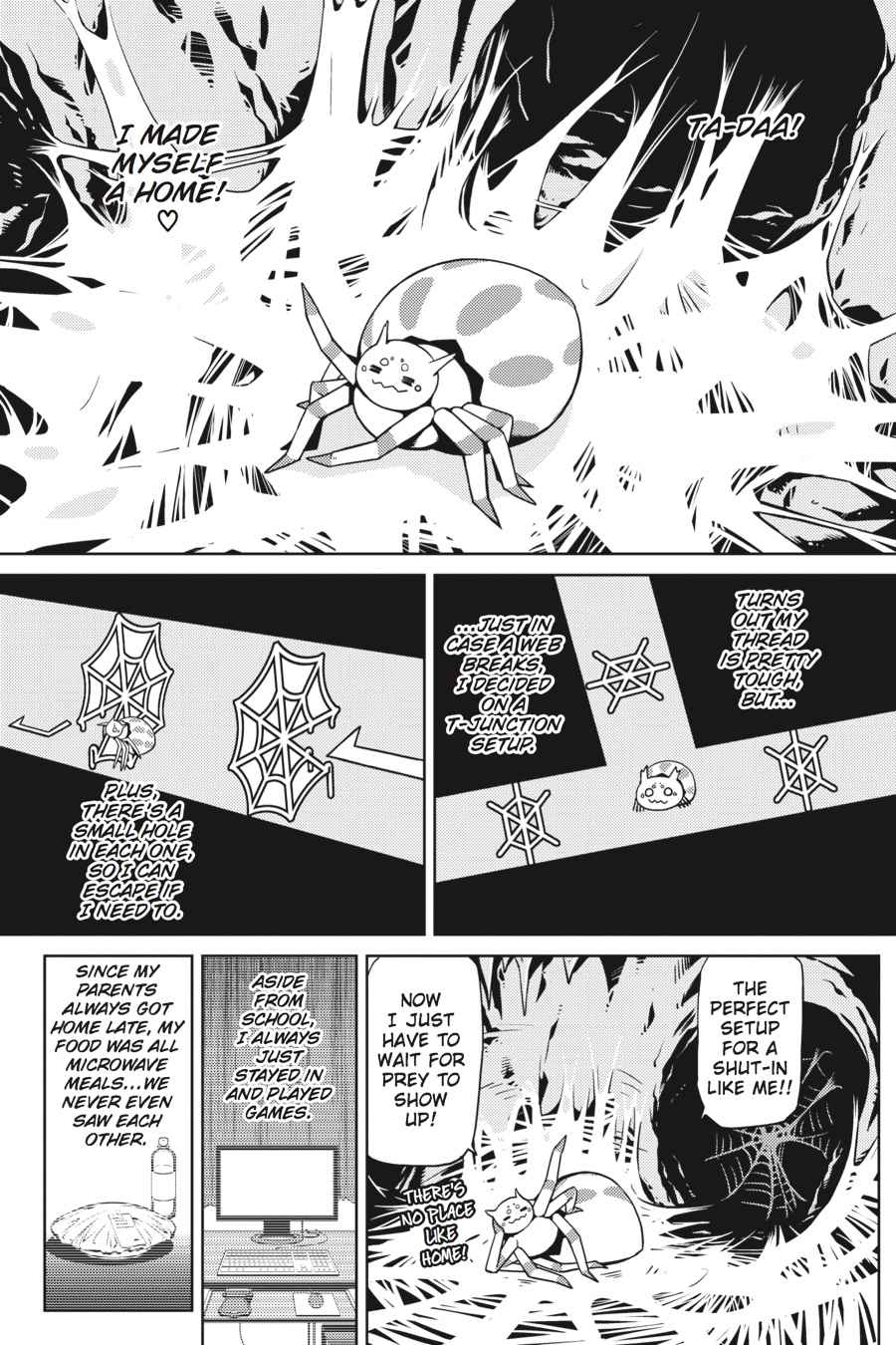 Kumo desu ga, Nani ka? Chap 1 - Next Chap 2