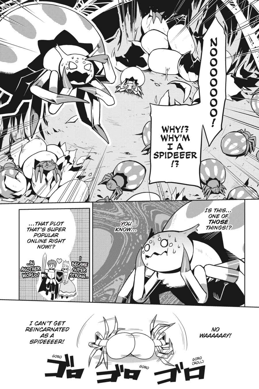 Kumo desu ga, Nani ka? Chap 1 - Next Chap 2