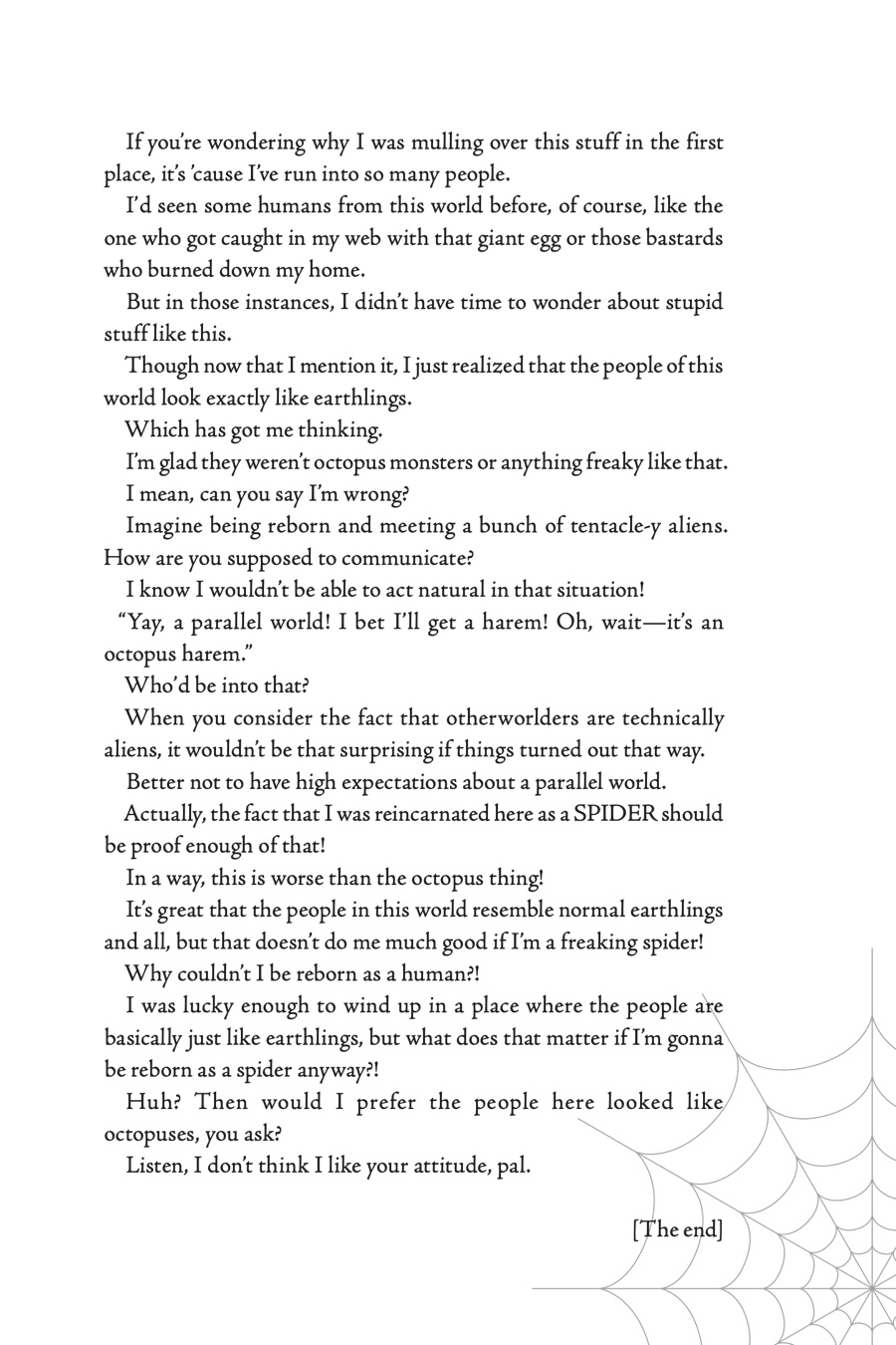 Kumo desu ga, Nani ka? Chap 34.1 - Next Chap 35.1