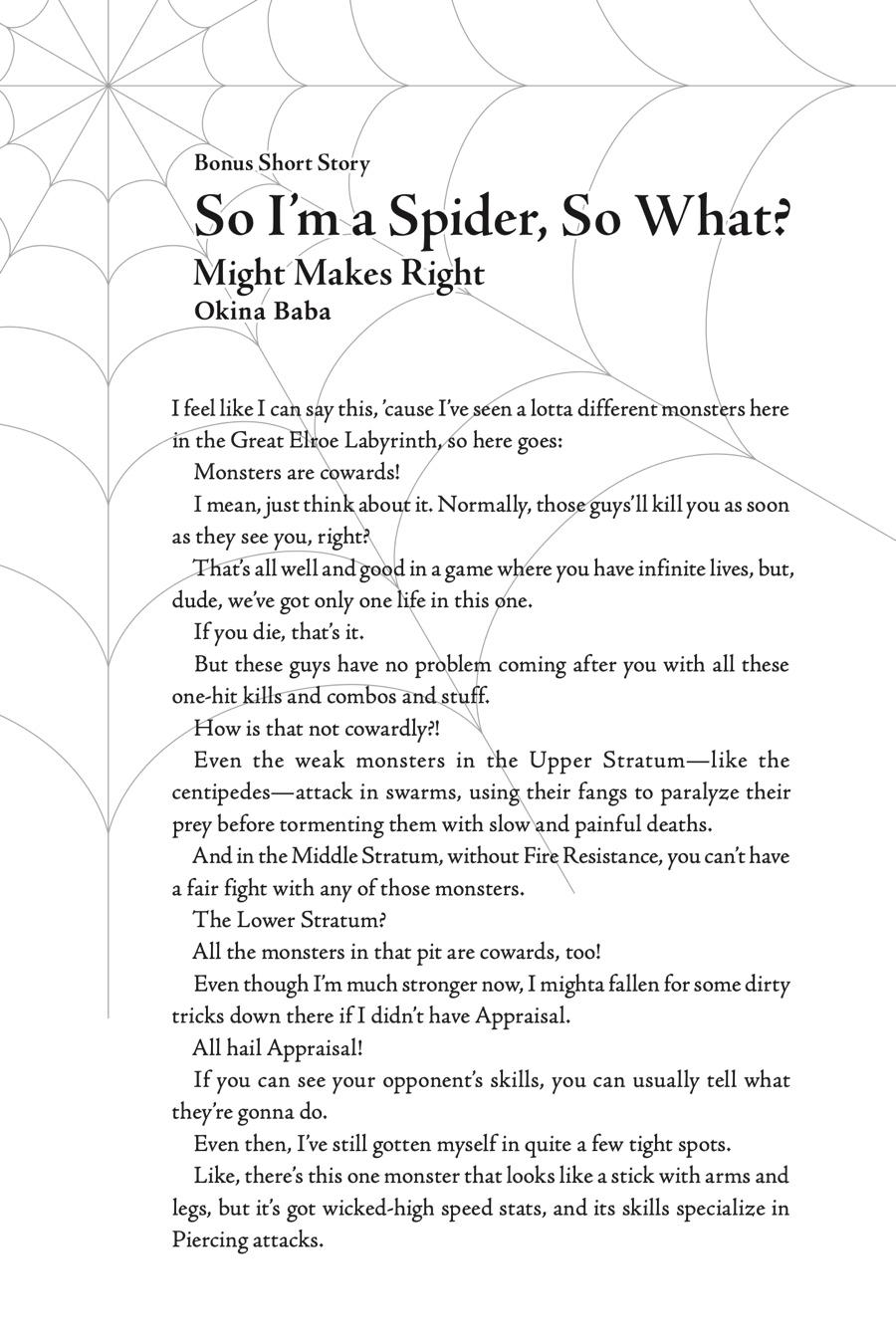 Kumo desu ga, Nani ka? Chap 38.3 - Next Chap 39.3