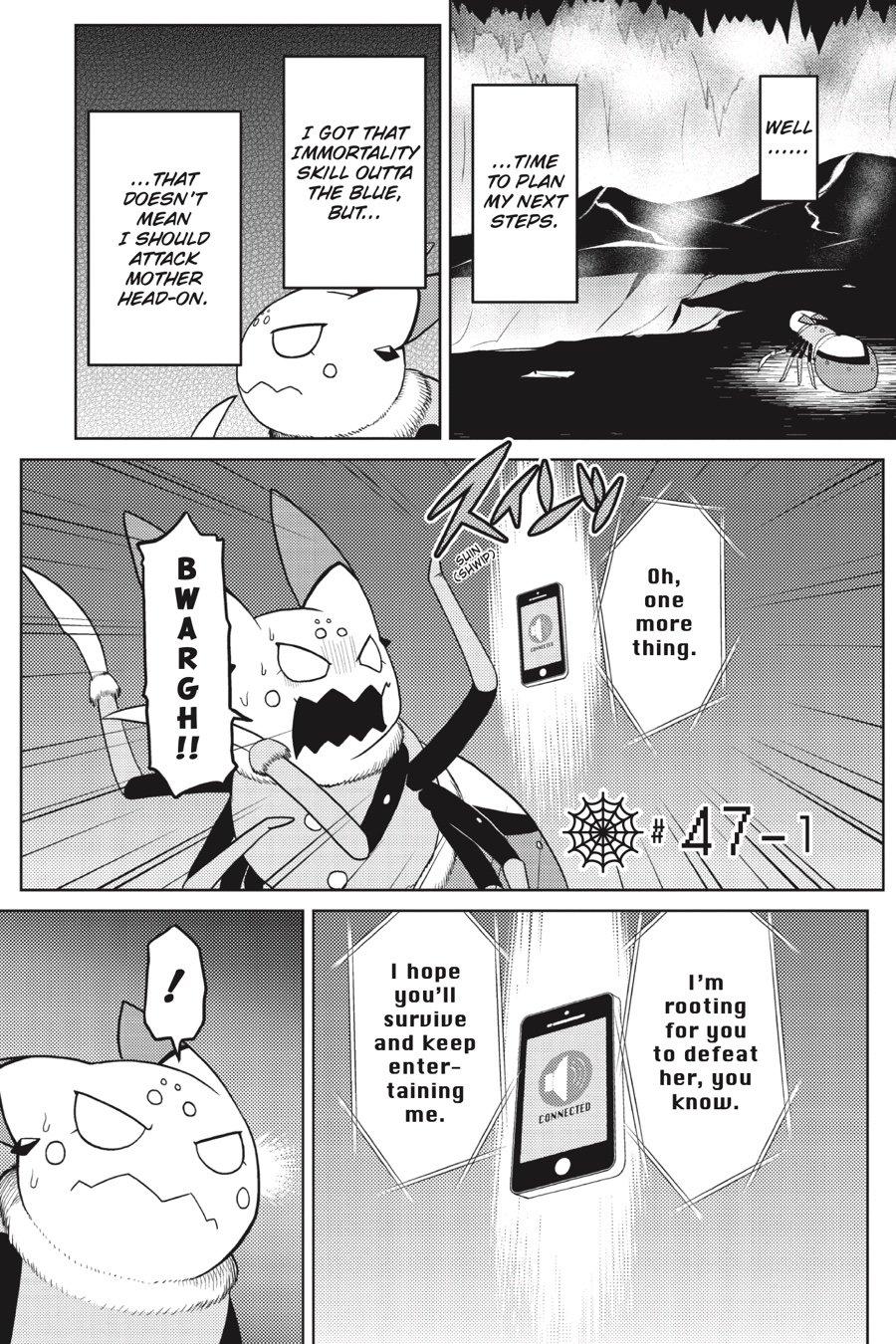 Kumo desu ga, Nani ka? Chap 47.1 - Next Chap 48.1