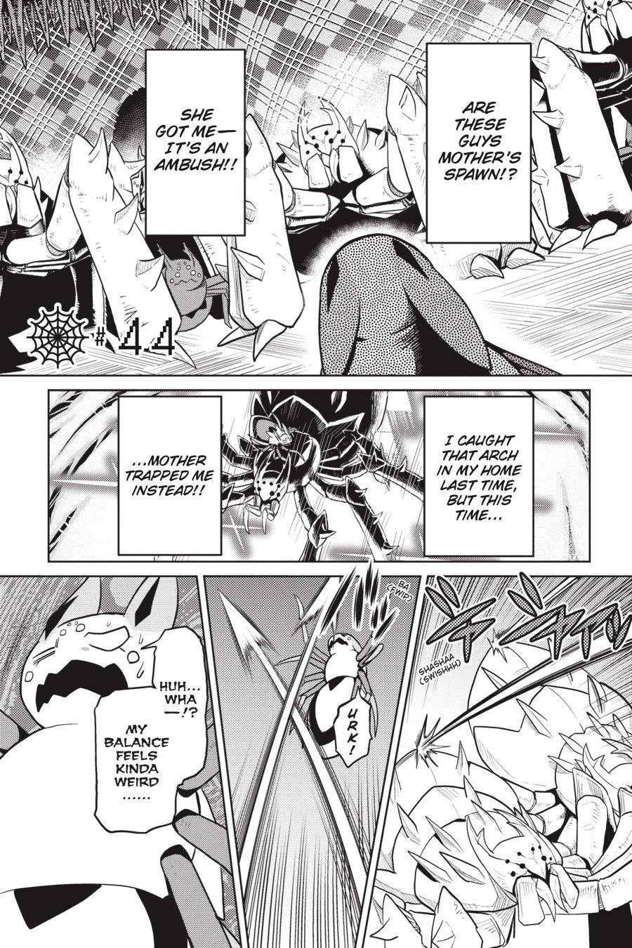 Kumo desu ga, Nani ka? Chap 44 - Next Chap 45