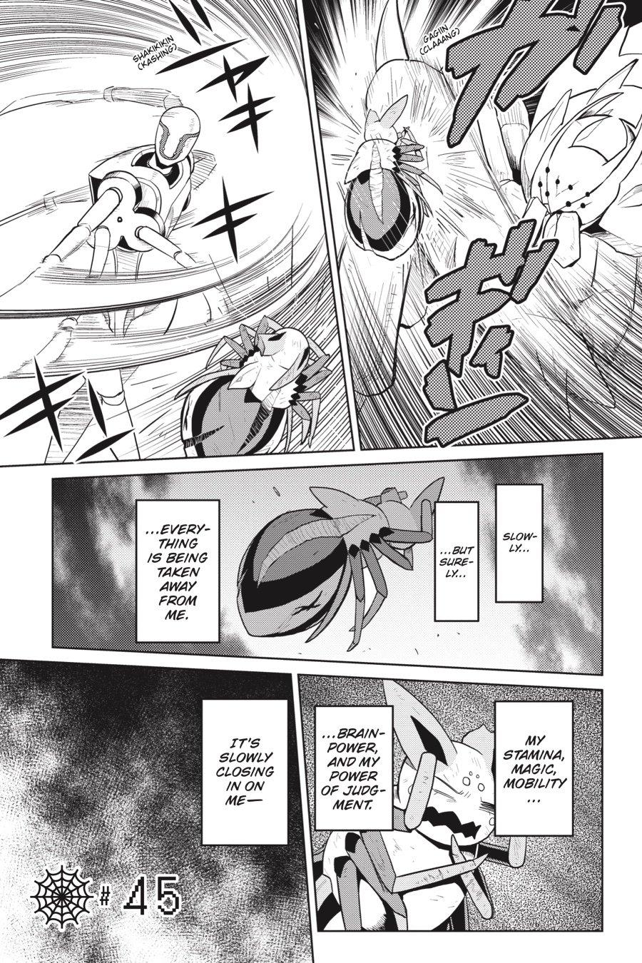 Kumo desu ga, Nani ka? Chap 45 - Next Chap 46