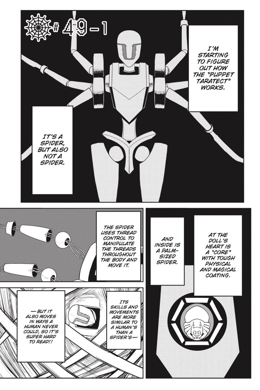 Kumo desu ga, Nani ka? Chap 49.1 - Next Chap 50.1