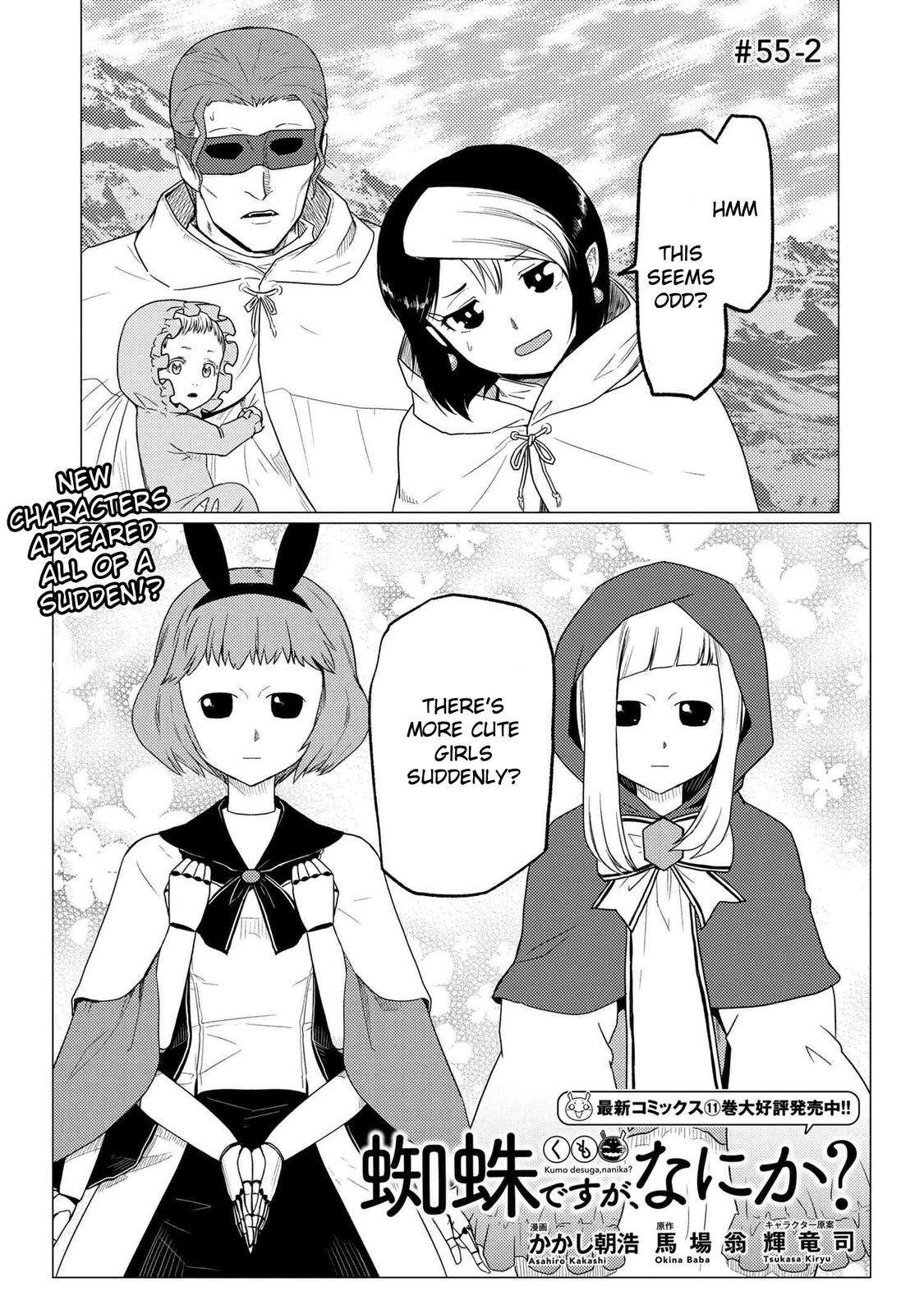 Kumo desu ga, Nani ka? Chap 55.2 - Next Chap 56.2