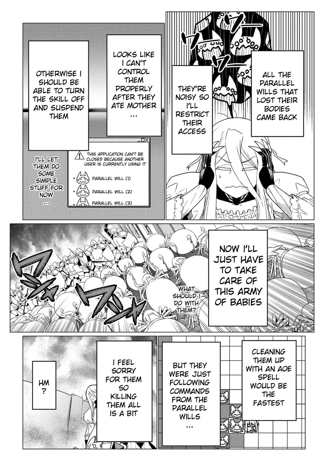 Kumo desu ga, Nani ka? Chap 58.2 - Next Chap 59.2