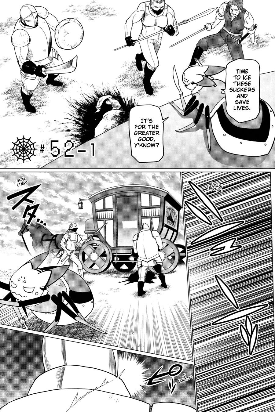 Kumo desu ga, Nani ka? Chap 52.1 - Next Chap 53.1