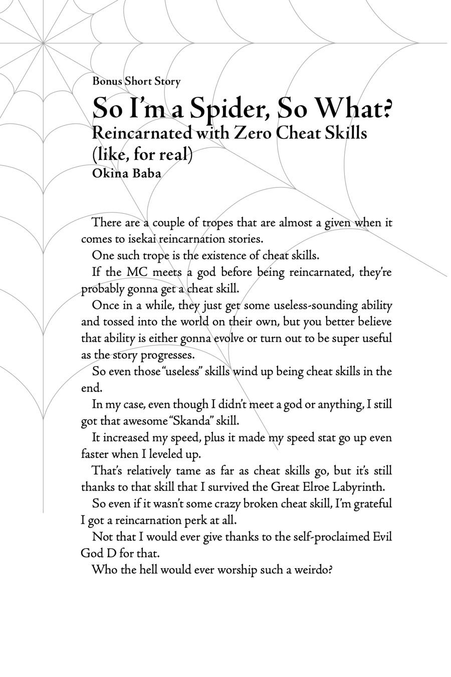 Kumo desu ga, Nani ka? Chap 72 - Next Chap 73