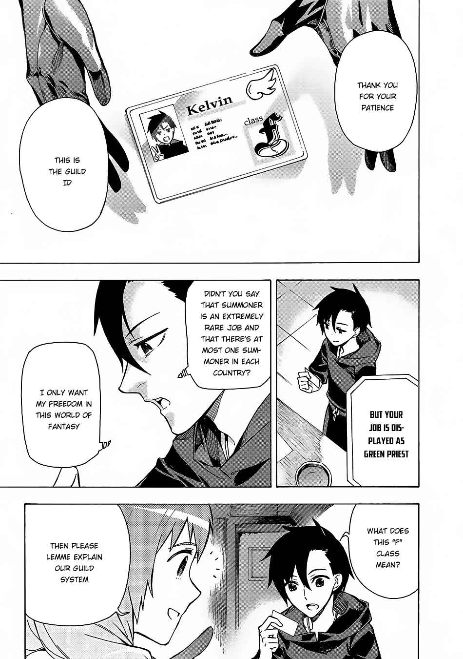 Kuro no Shoukanshi Chap 1 - Next Chap 2