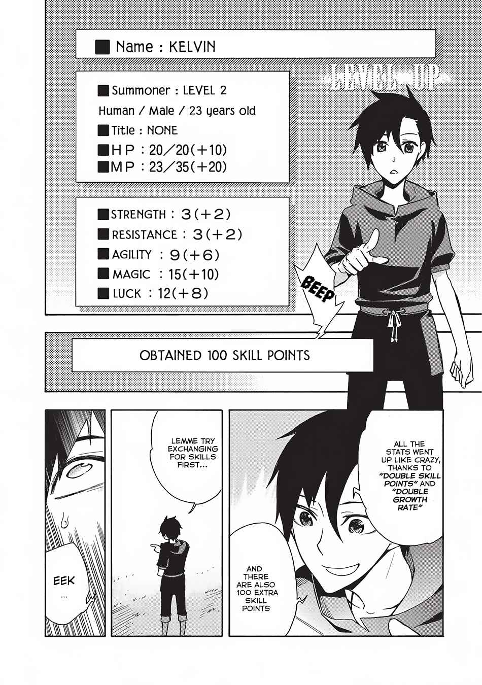Kuro no Shoukanshi Chap 2 - Next Chap 3