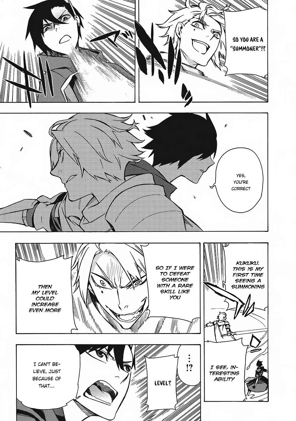 Kuro no Shoukanshi Chap 3 - Next Chap 4