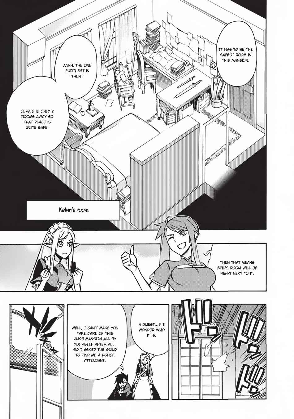 Kuro no Shoukanshi Chap 23 - Next Chap 24