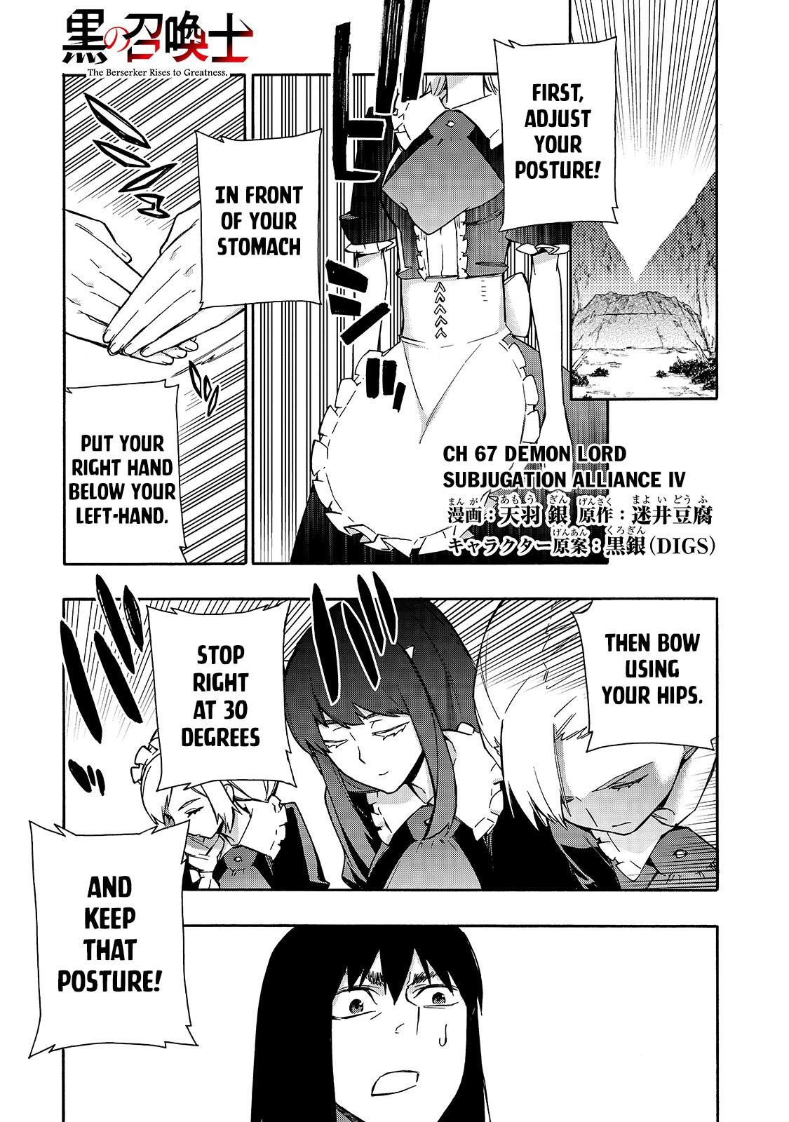 Kuro no Shoukanshi Chap 67 - Next Chap 68