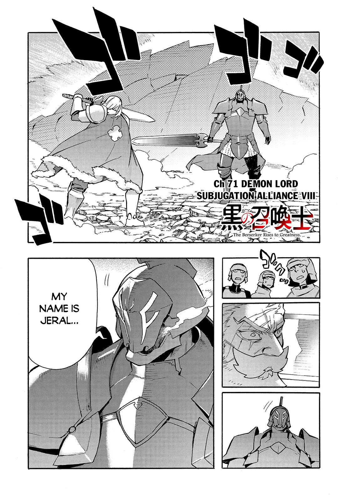 Kuro no Shoukanshi Chap 71 - Next Chap 72